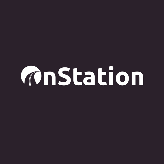OnStation Dark Purple (1080 × 1080 px)