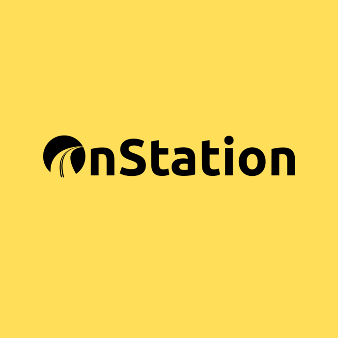 OnStation Yellow (1080 × 1080 px)